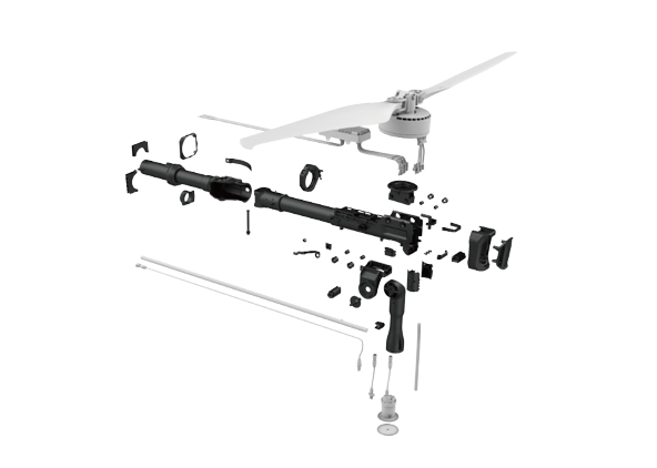 P100 Pro - Arm - Frame (Arm 3)