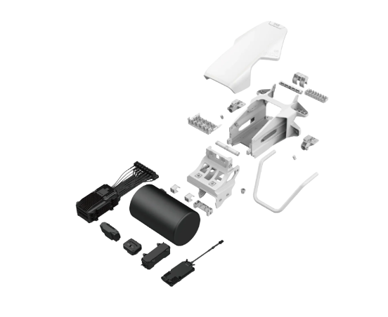 P100 Pro - Fuselage - Front compartment (Flight Control and Sensing System)
