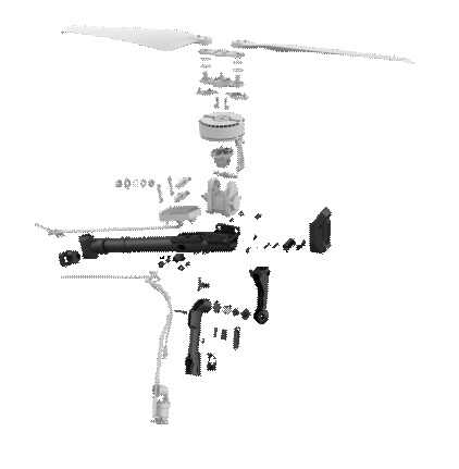 V50 - Arm - Frame Structure (Right Arm)