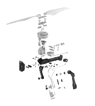 V50 - Arm - Frame Structure (Left Arm)