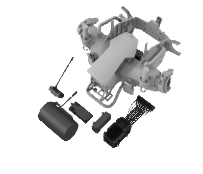 V50 - Flight control and Perception system - Front