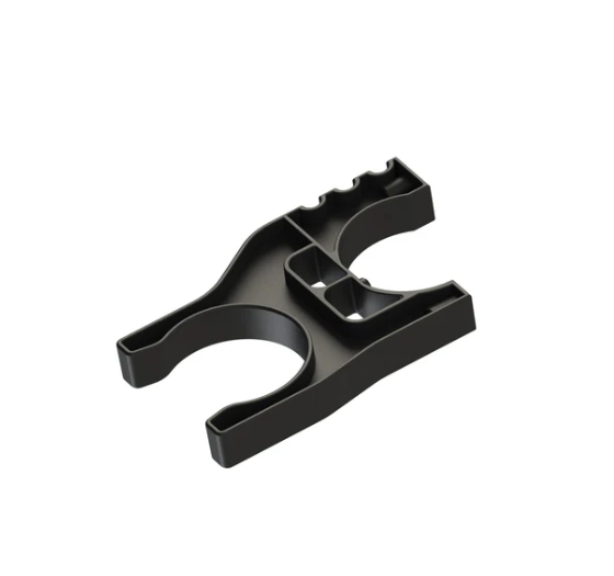 Arm folding fixed seat